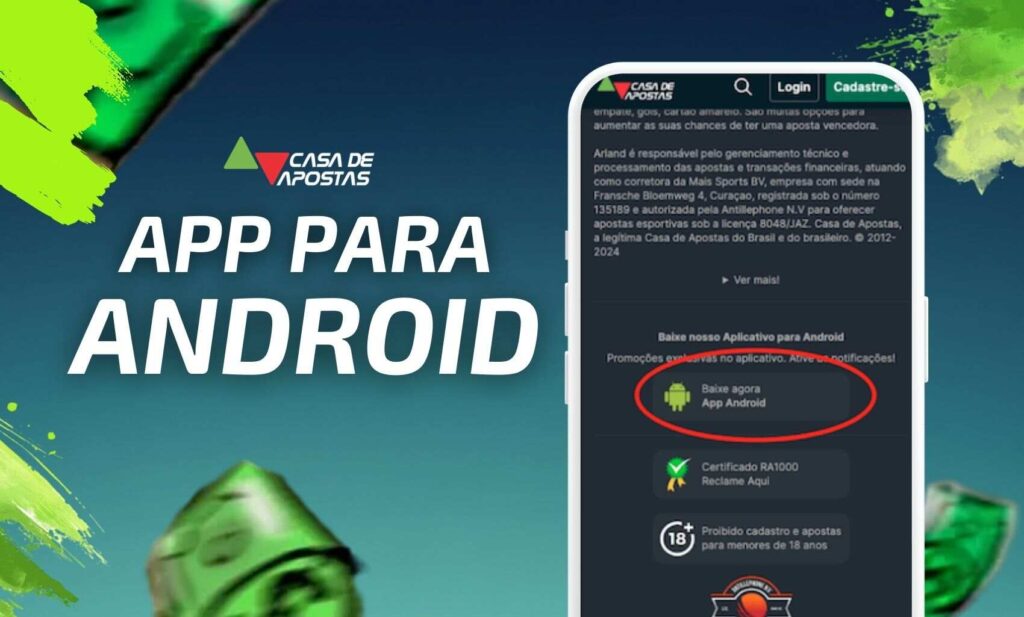 Casa de Apostas aplicativo para Android baixar