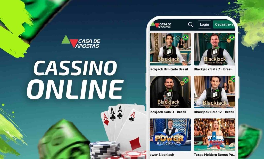 Cassino Online no aplicativo Casa de Apostas Brasil